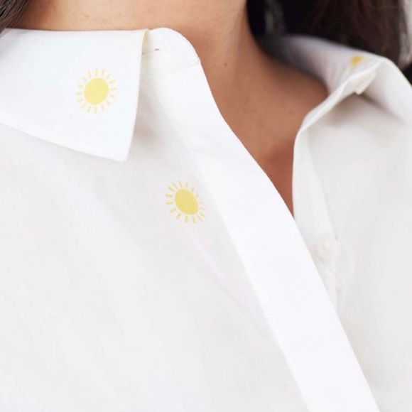 Joules white shirt blouse size 16 - Picture 4 of 7